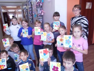 Мастер-класс «Осенняя открытка»