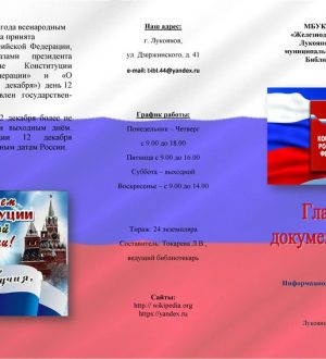 «Главный документ страны»