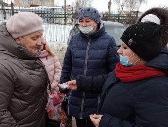 Акция «Блокадный хлеб» Железнодорожный сквер