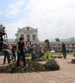Благоустройство сквера