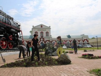 Благоустройство сквера